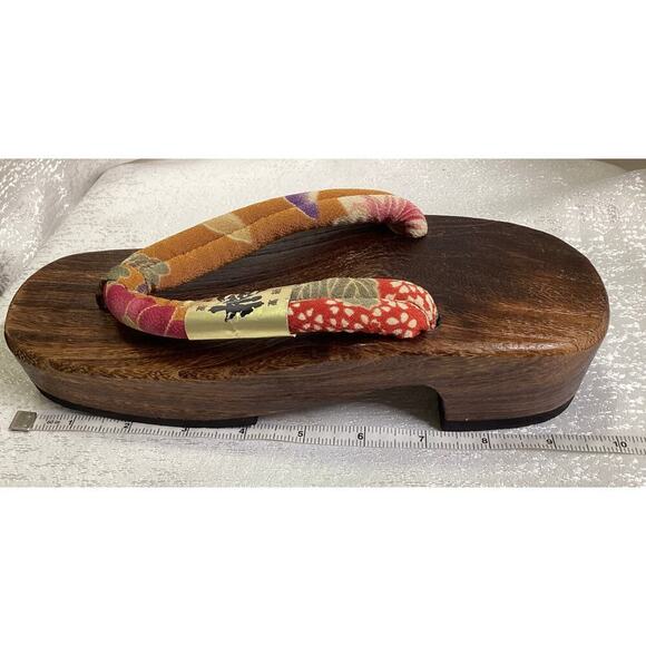 Geta paulownia wood sandals - oblong, narrow - Picture 7 of 8